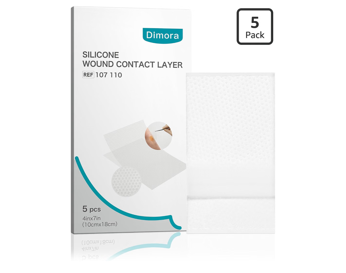 Dimora Silicone Wound Contact Layer 4"x7"