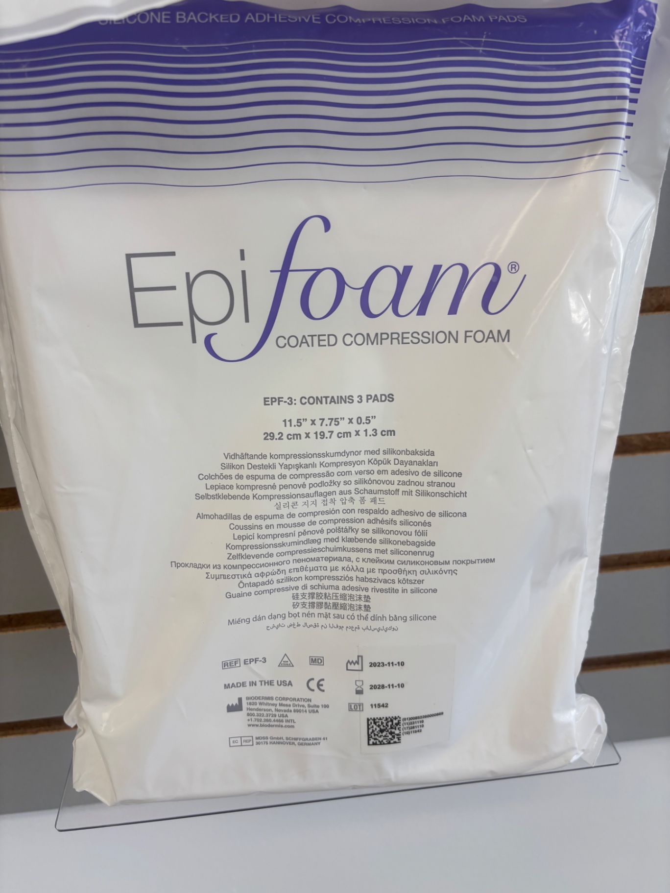 Epifoam Silicone Compression Foam Pad